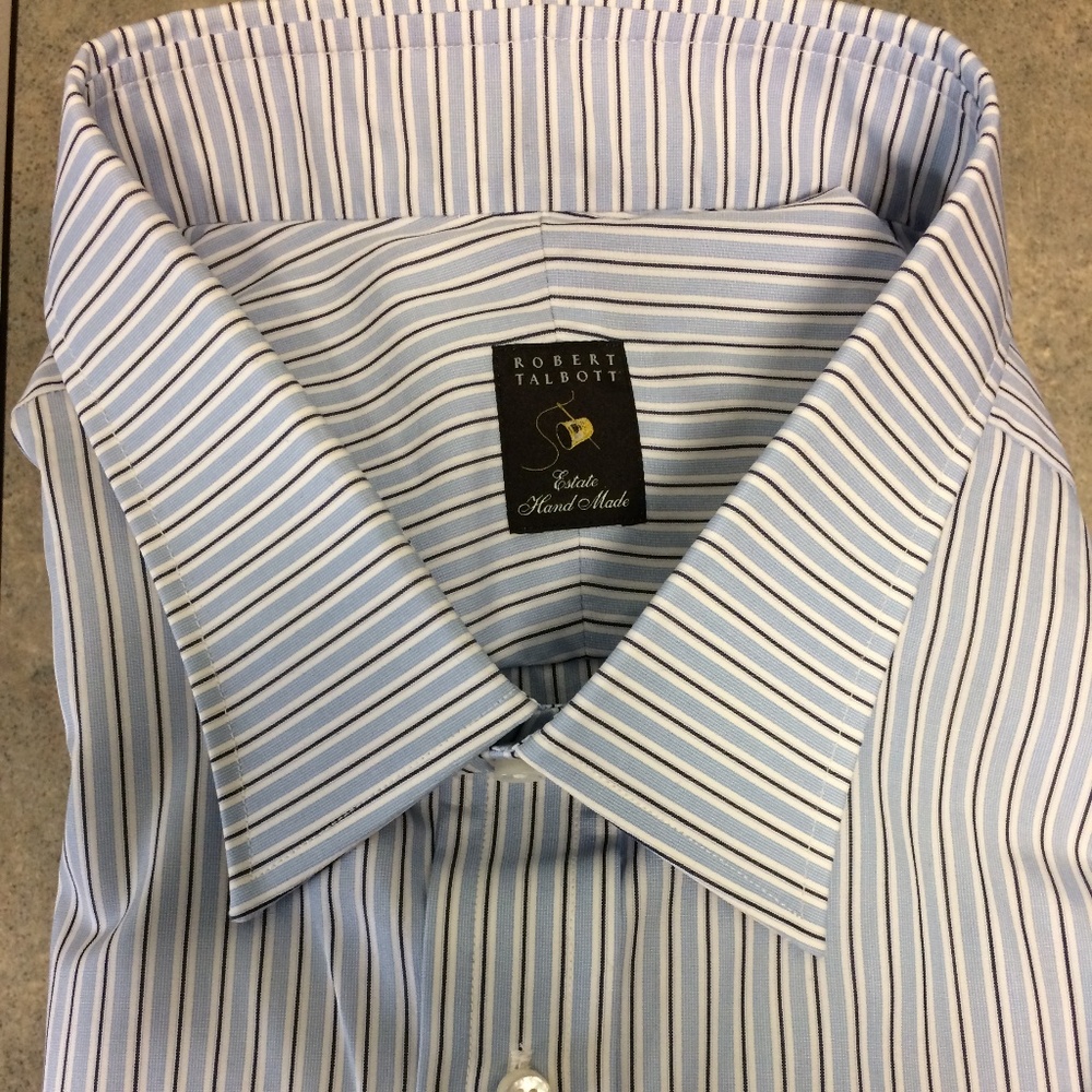 Robert Talbott Custom Hand Made Dress Shirt
